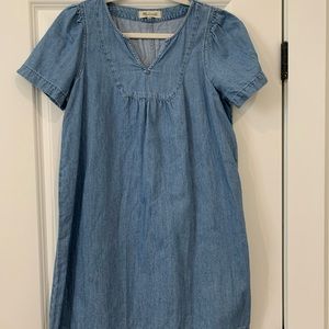 Madewell Denim Mini Dress size small